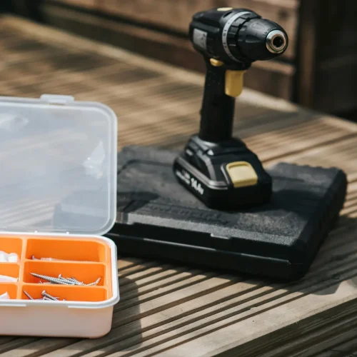 A power drill that showcases installations.